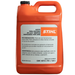 0781-319-8908 Aceite para motor 2 tiempos 1 gal. STIHL