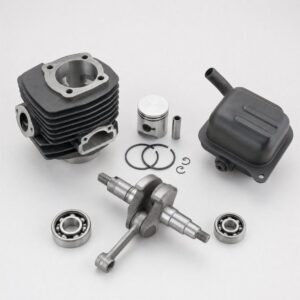 Motor: cilindro, pistón y cigüeñal